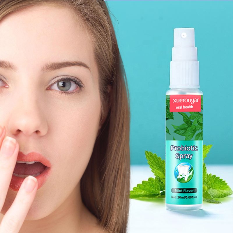OEM Wholesale Oral Spray Fresheners Breath Removal Bad Breath Mouth Spray For Bad Breath Oral Mouthwash Spray Probiotic