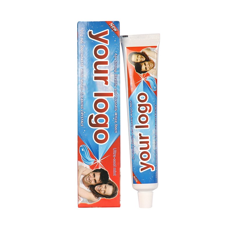 OEM/ODM Cool Triple Mint Toothpaste improve bad breath brighten and freshen breath Toothpaste