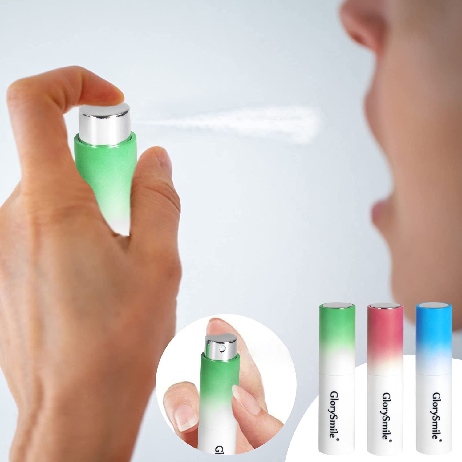 Oral Care Spray Breath Fresheners Mint Flavor Breath Refreshing Mouth Spray Bad Breath Removal Oral Spray