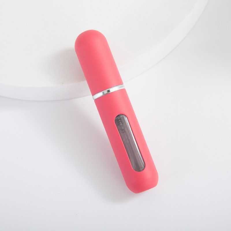 Colorful Refillable Mini 5ML Fine Mist Portable Travel Spray Pump Perfume Bottles Atomizer with Cover Breath freshener bottle