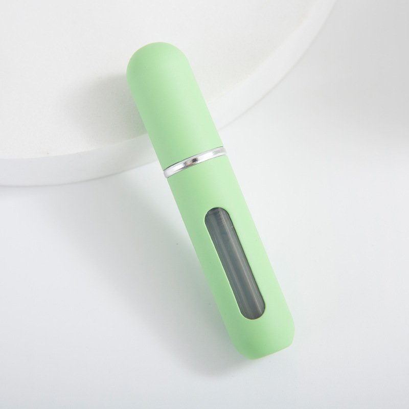 Colorful Refillable Mini 5ML Fine Mist Portable Travel Spray Pump Perfume Bottles Atomizer with Cover Breath freshener bottle