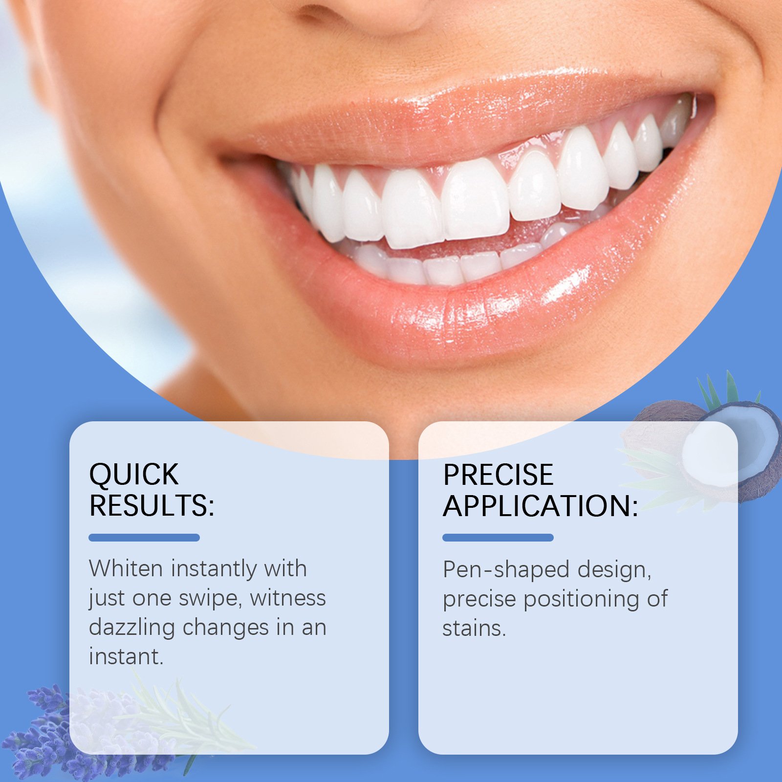 Oralhoe Mint-flavored Teeth Whitening Pen 3ml Home Use Teeth Brightening Care with Fresh Breath Effects Dental Whitening Pen