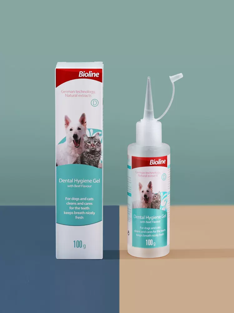 Dental Hygiene Gel For Cats Dogs Fresh Breath Freshener Beef Flavor Stains Clean Teeth Gel To Remove Bad Breath Care
