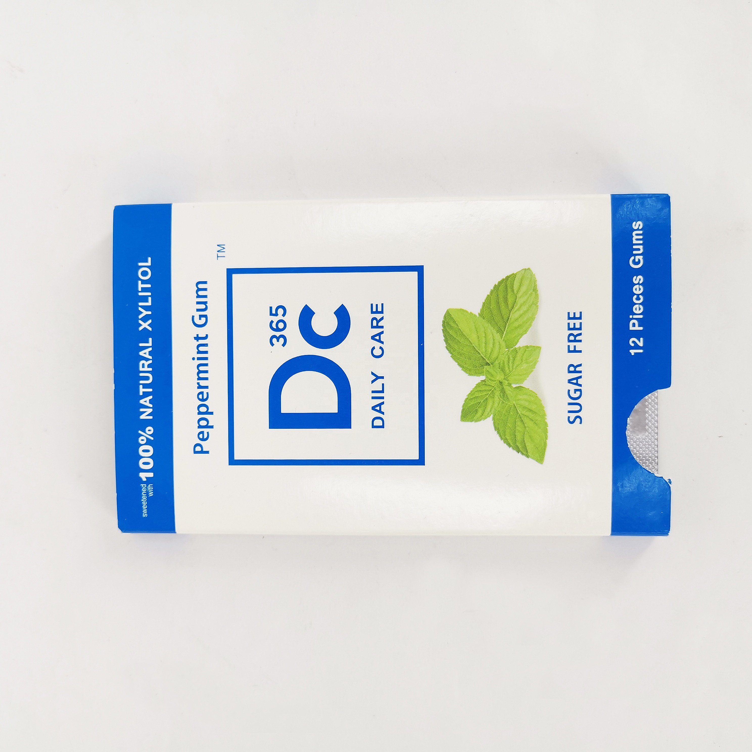 Private Label Service Blister Package 60g 100% Xylitol Chewing Gum
