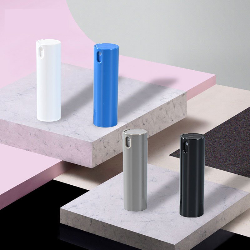 Hot sale 15ml perfume vials Sample Plastic Bottle With Plastic Spray Pump Mini Tester Bottles Breath freshener packaging bottle