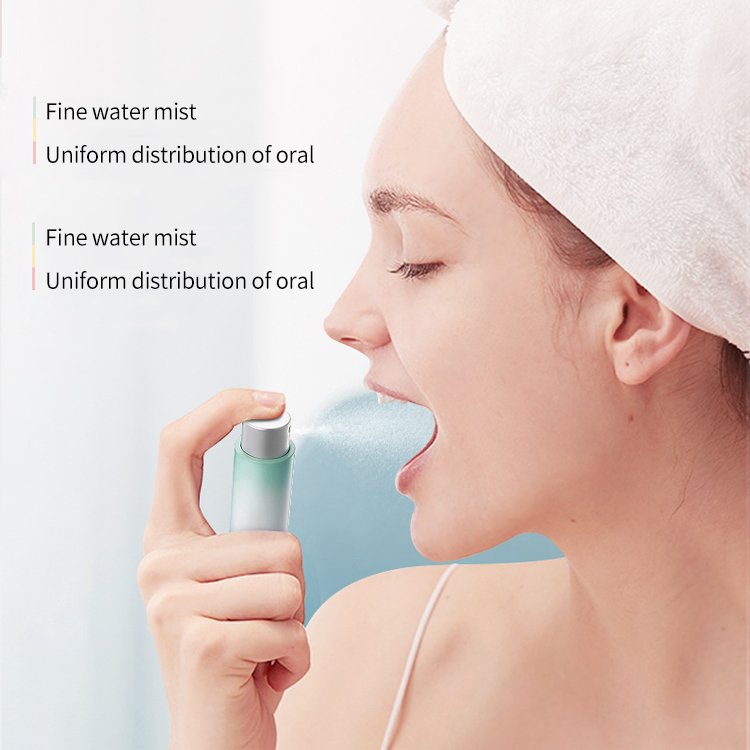Customized portable oral mouthwash mist probiotics long lasting fresh breath mouth spray