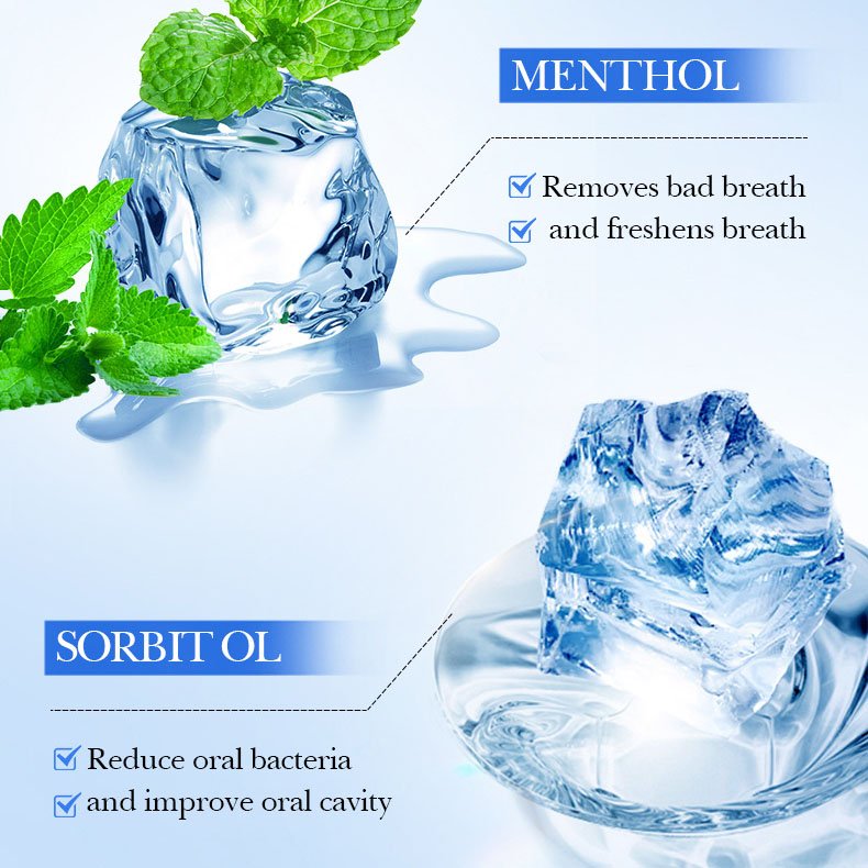 Portable 18ml Oral Care Breath Spray Freshener Mint Lemon & Strawberry Mouth Spray for Freshening Breath Eliminating Bad Breath
