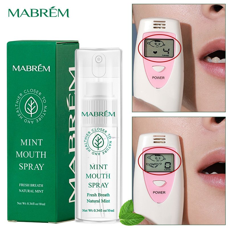 Natural Mint Mouth Spray Cleans The Mouth Removes Smoke Smell Removes Bad Breath Air Freshener Breath Spray Breath Freshener