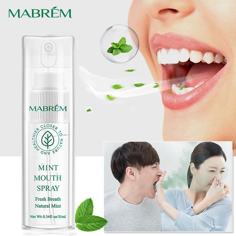 Natural Mint Mouth Spray Cleans The Mouth Removes Smoke Smell Removes Bad Breath Air Freshener Breath Spray Breath Freshener