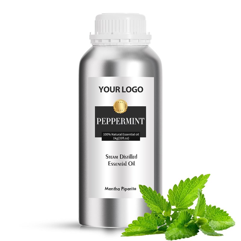 Organic essential oil peppermint oil for Boosting Skin Health and Promoting Hair Growth and Reduces Dandruff