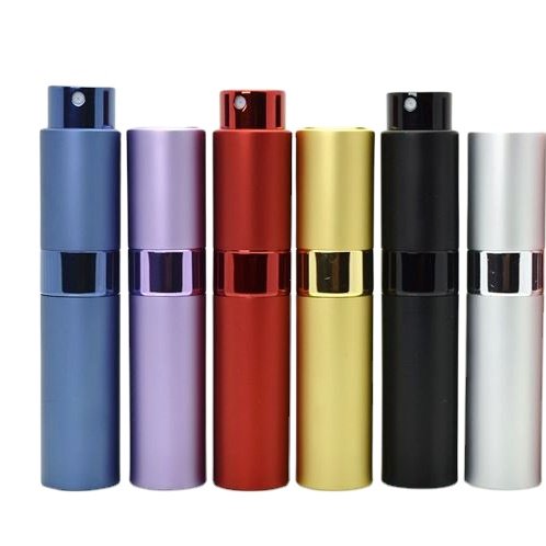 5Ml 8Ml 10Ml Oral Fresh Spray Breath Freshener Portable Twist Up Perfume Atomizer Bottles Pearl Paint Surface with ring