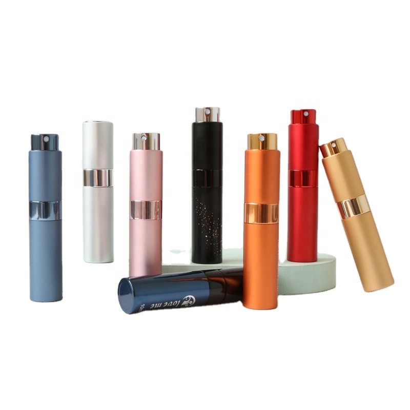 5Ml 8Ml 10Ml Oral Fresh Spray Breath Freshener Portable Twist Up Perfume Atomizer Bottles Pearl Paint Surface with ring
