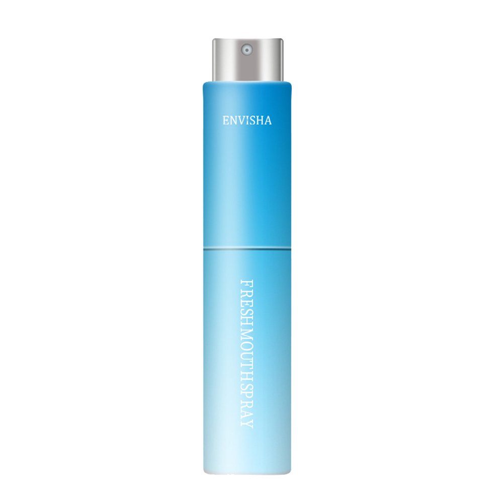 ENVISHA Breath Spray Lemon Mint Oral Perfume Spray Dry Cleaning Bad Breath Odor Removal Oral Care Freshener For Mouth Spray