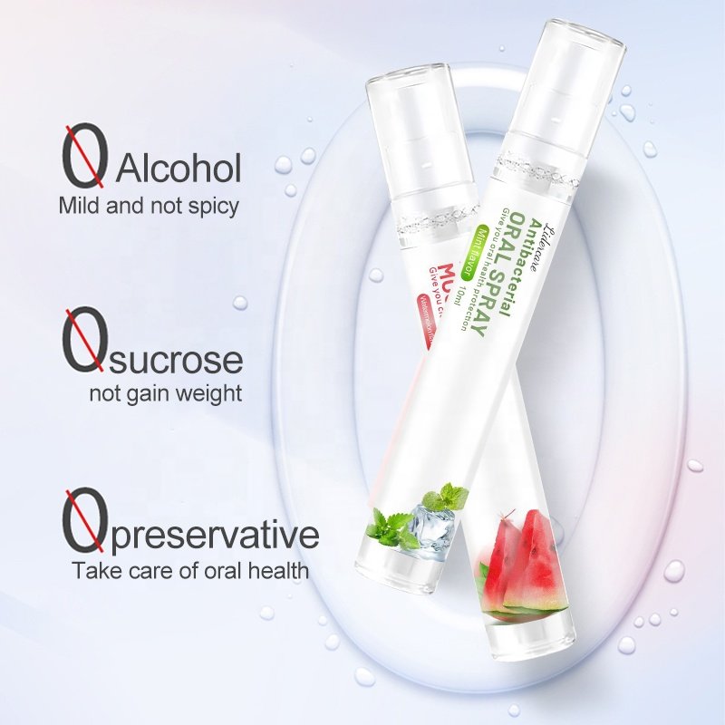 Canton Fair Lidercare Wholesale Portable Cool Mint Mouth Clean Oral Breath Freshener Spray Travel Size Mouth Spray For Women