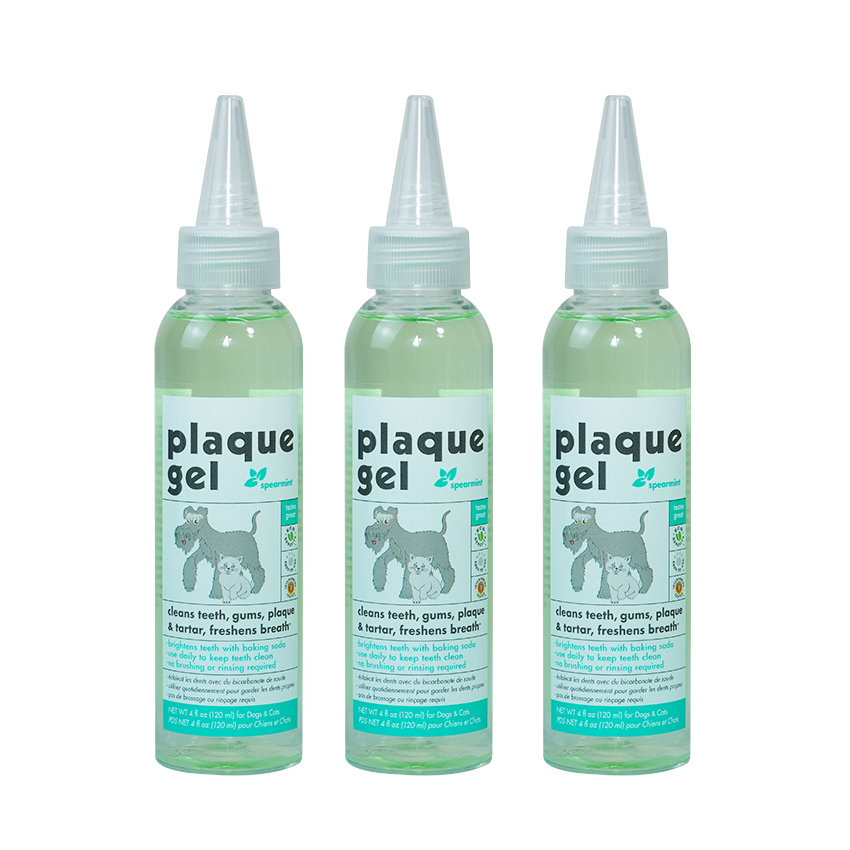 Cleans Teeth & Gums, Removes Plaque & Tartar, Freshens Breath - Cat & Dog Dental Spray with No Brushing or Rinsing