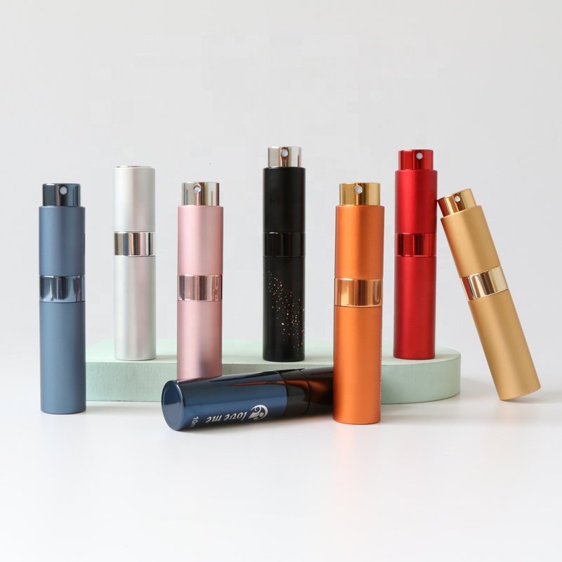 5ml Empty Aluminum metal spray bottle Pocket Mouth Breath freshener atomizer