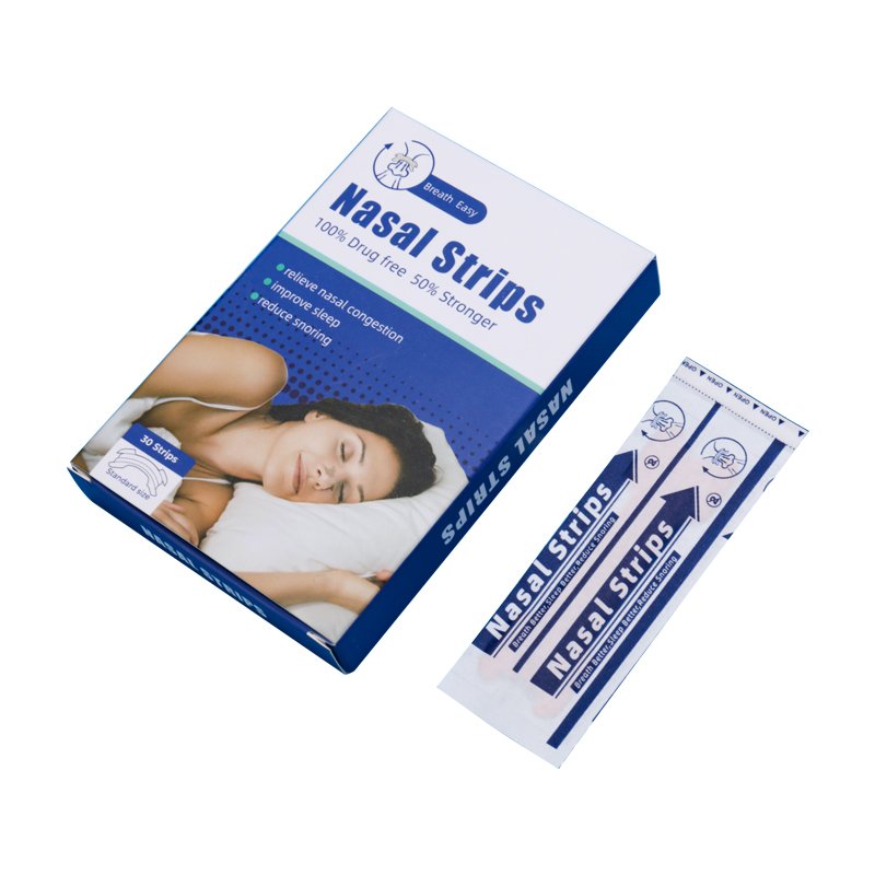 label customized Better Breathing Right Nose Strips/ Stop Snoring Anti Snore Sleep Customized Nasal Strips fast delivery