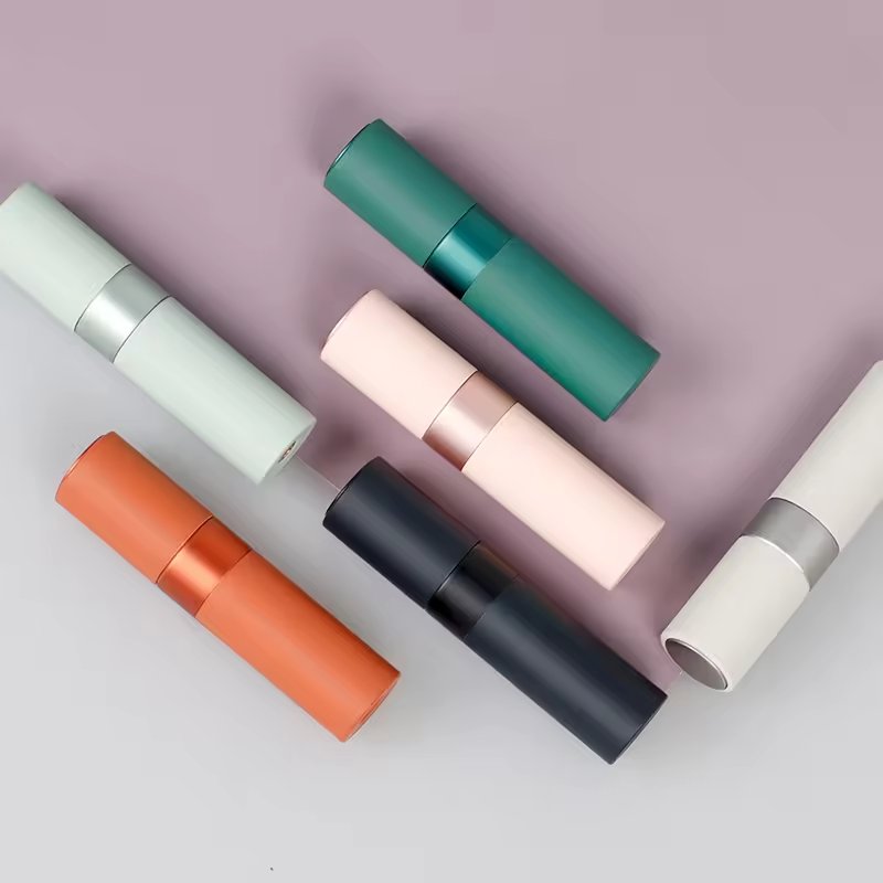 Custom 5ml 8ml 10ml 20ml Refillable Aluminum Round Twist Up Perfume Bottle Fresh Spray Oral Spray Antibacterial Spray