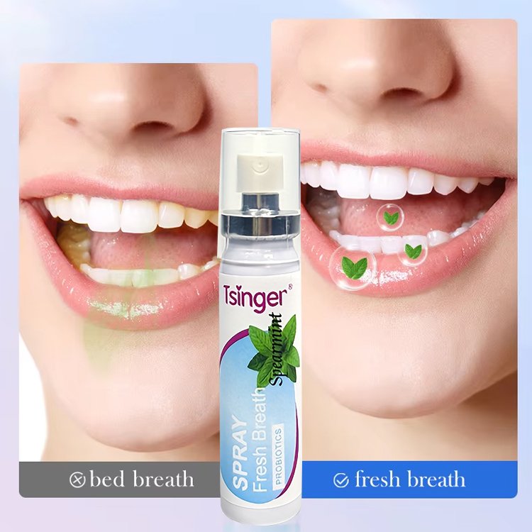 Factory Low Price Supply Customize Various Taste Sup Cool Fresh Breath Mouth Spray Oem