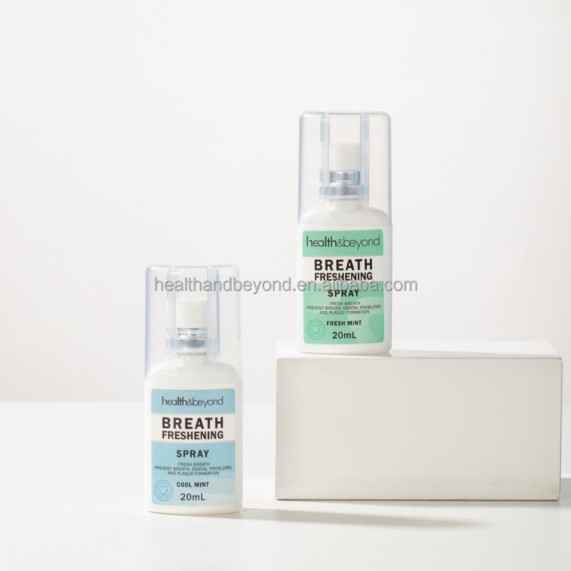 professional manufactur 10ml Oral Care Portable Mint Perfume Mouth Breath Freshener Spray for women
