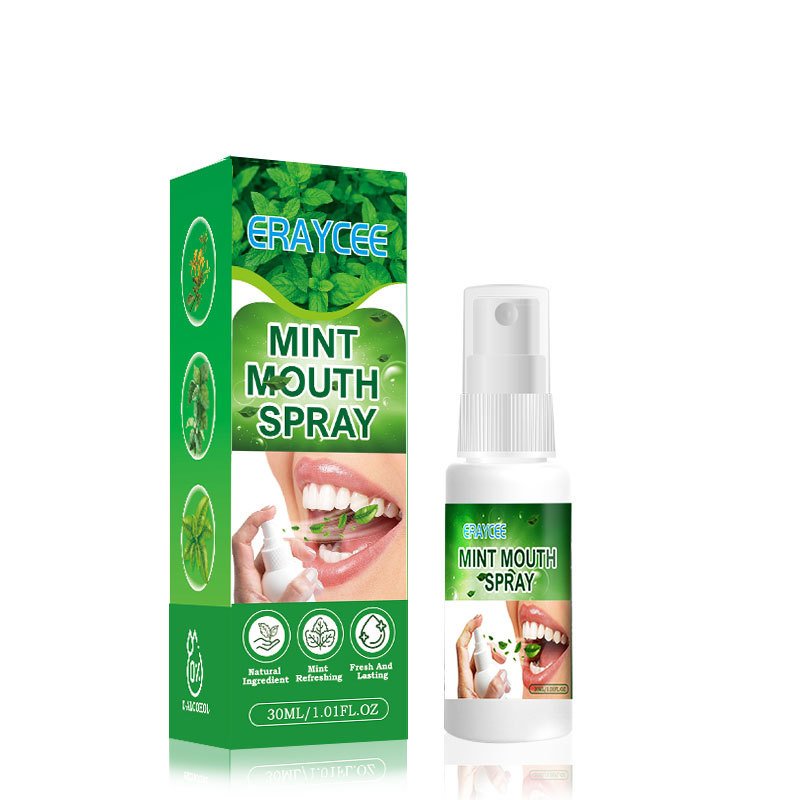 OEM Breath Fresher Spray Mint Mouth Spray Fresh Breath Remove Oral Odor Bad Breath Kissing Fragrance Deodorant Lasting Portable