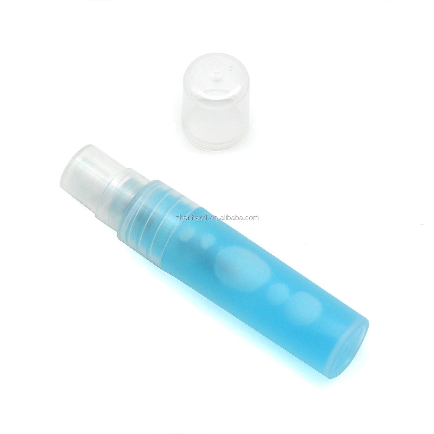 Oem 10ml or 15ml teeth whitening mouth spray plant extract fresh mint flavor glass frosted bottle