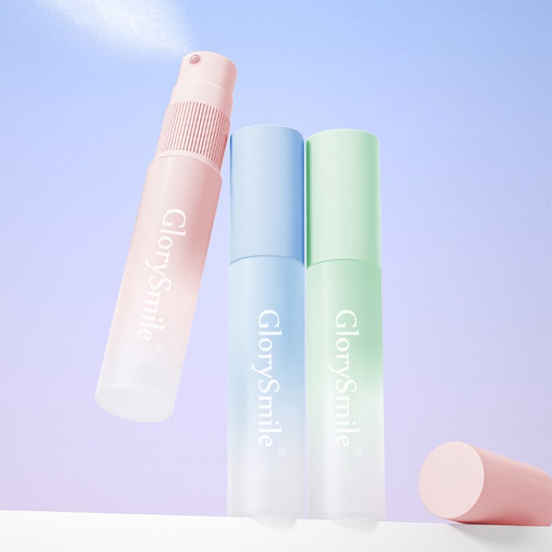 Cheap Wholesale Mouthwash Sample 15ml Travel Size Peach Flavor Fresh Breath Oral Spray For Meeting