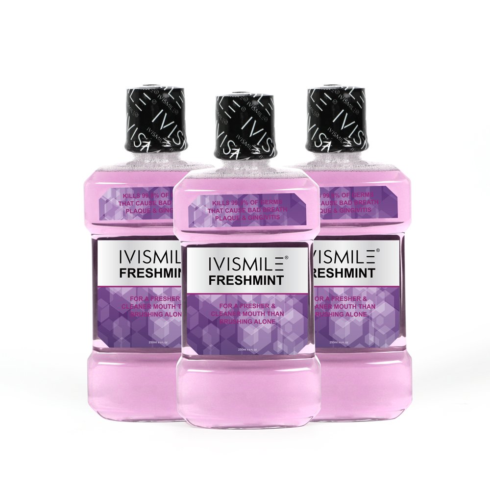 250ml Mouth Wash Cool Mint Mouthwash Peppermint Mouthwash for Bad Breath and Enamel Strength
