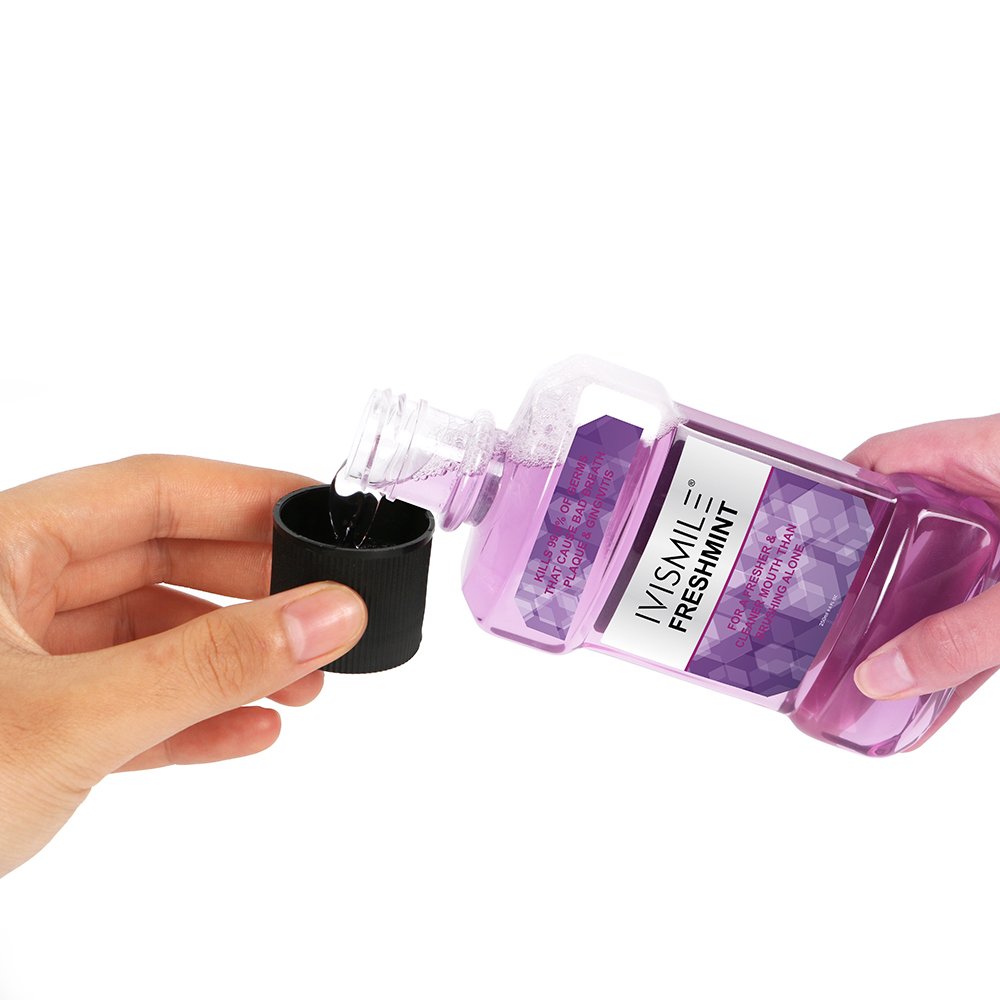 250ml Mouth Wash Cool Mint Mouthwash Peppermint Mouthwash for Bad Breath and Enamel Strength