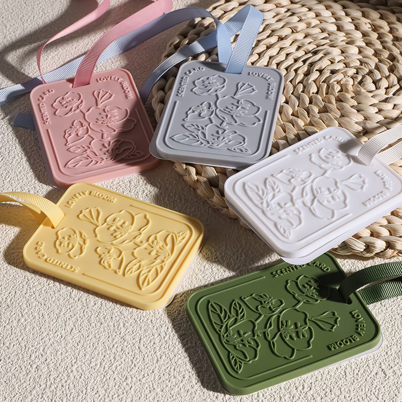 Enjoy Everyday Eco-friendly EVA Material Scented Cards Hotel Car Closet Hanging Air Freshener Fragrance Rubber Card