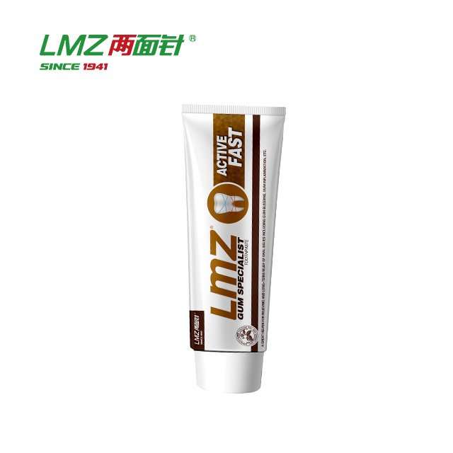 LMZ Fluoride-Free Herbal Toothpaste 116g Freshens Breath Gently Cleans Mouth Inhibits Plaque Reduces Gum Problems-for Home Use