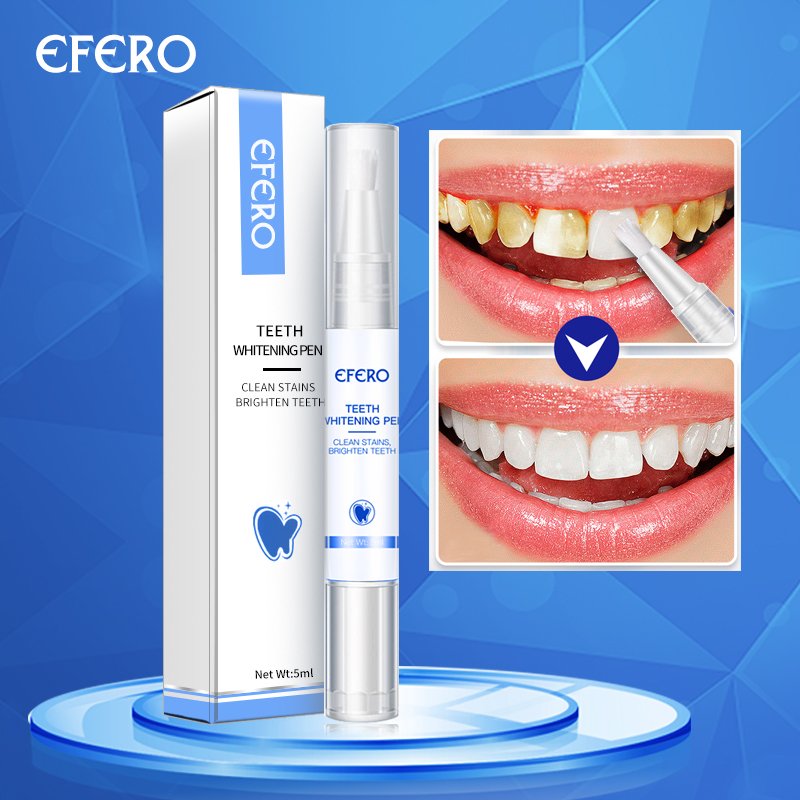 EFERO Professional Home Use Peroxide Gel 5ml Teeth Whitening Pen