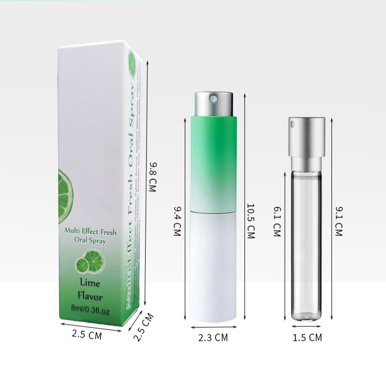 Portable Cool Mint Flavor Perfume Fresh Breath Oral Mouth Freshener Spray