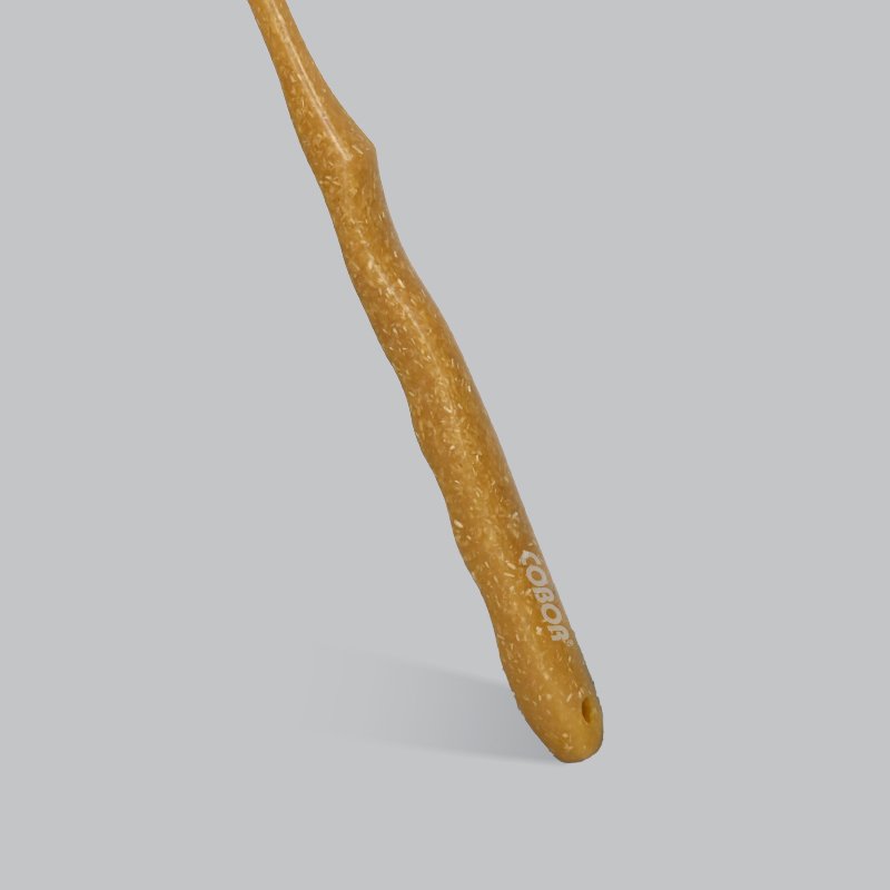eco friendly toothbrush with cedar handle with charcoal soft bristles cleans teeth and freshens breath high quality tooth brush
