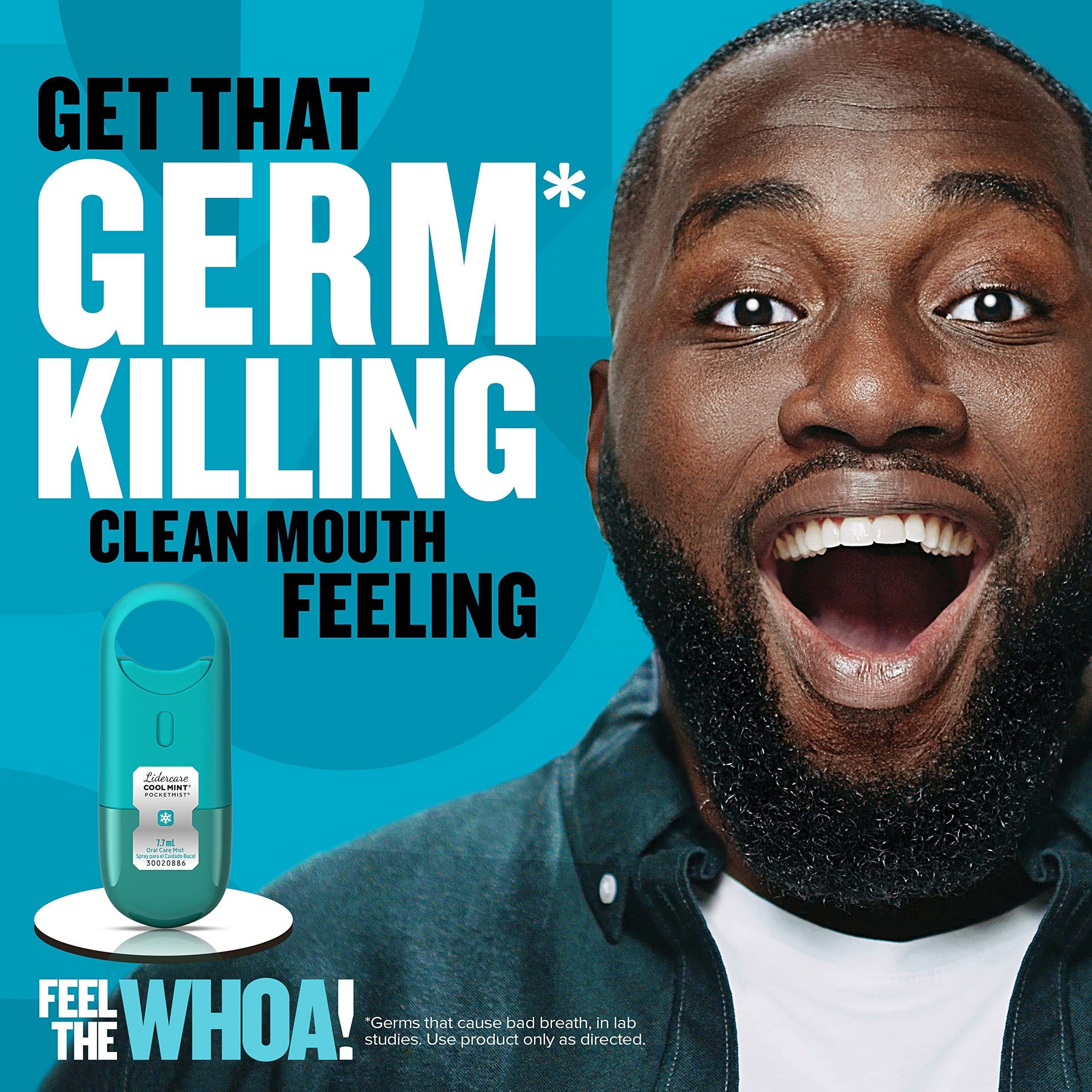 Mouth Freshener Spray Cool Mint Oral Breath Teeth Whitening Mouth Spray For Bad Breath
