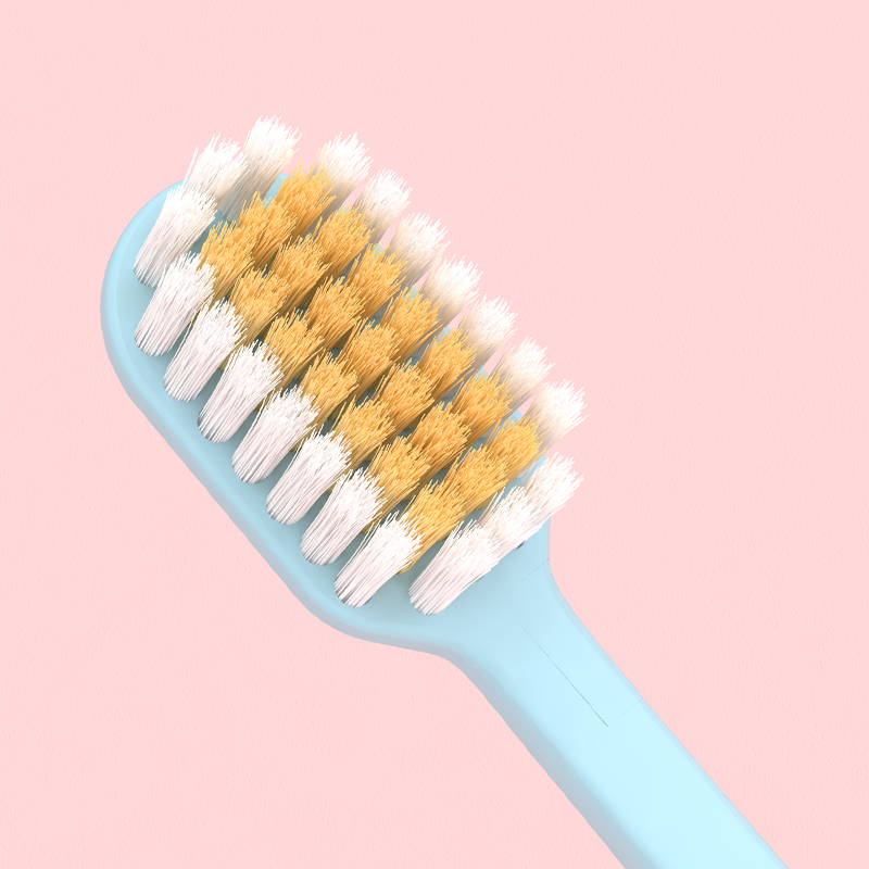 Custom Best Selling 2pcs Colorful 3 In 1 Soft Silicon Bad Breath Off Tongue Cleaner Brush With Toothbrush