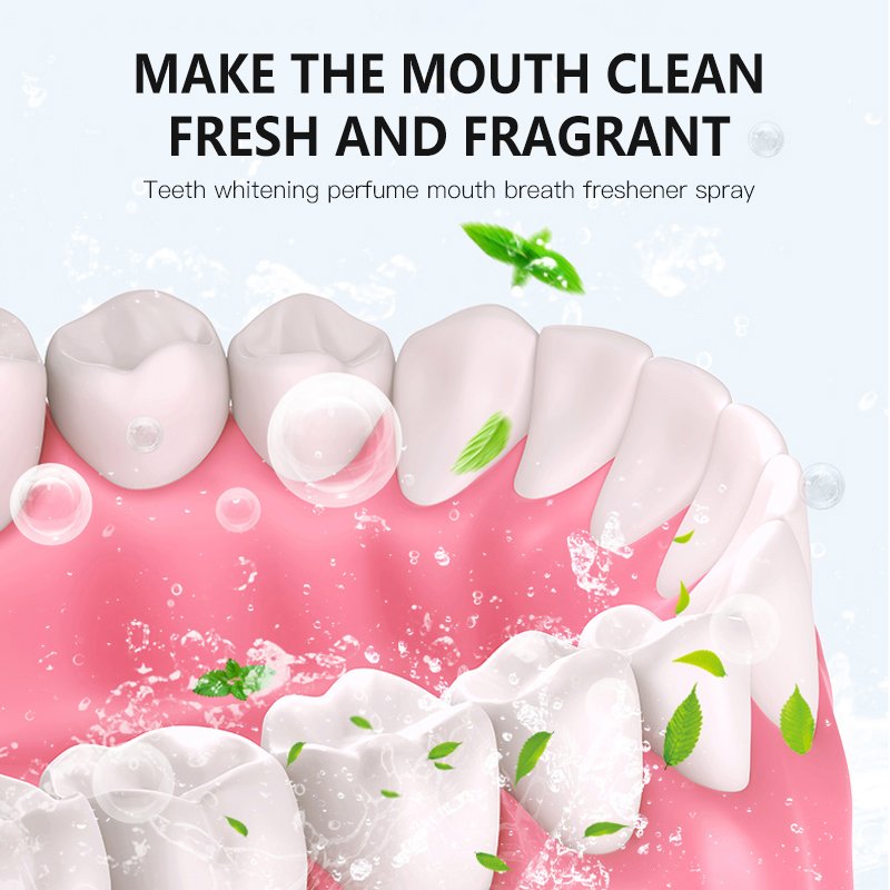 Custom oral bad breath probiotics vitamin natural mouth breath fresheners spray