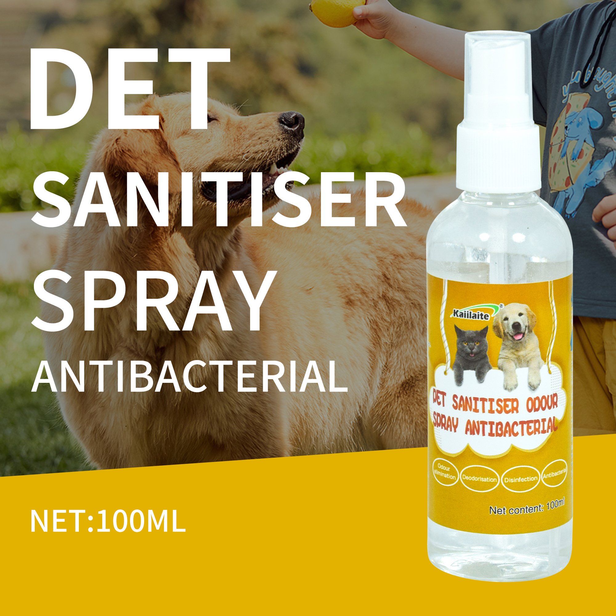 Customization Pet Deorderizing Products Five Scents Add Natural Pet Perfume For Pets