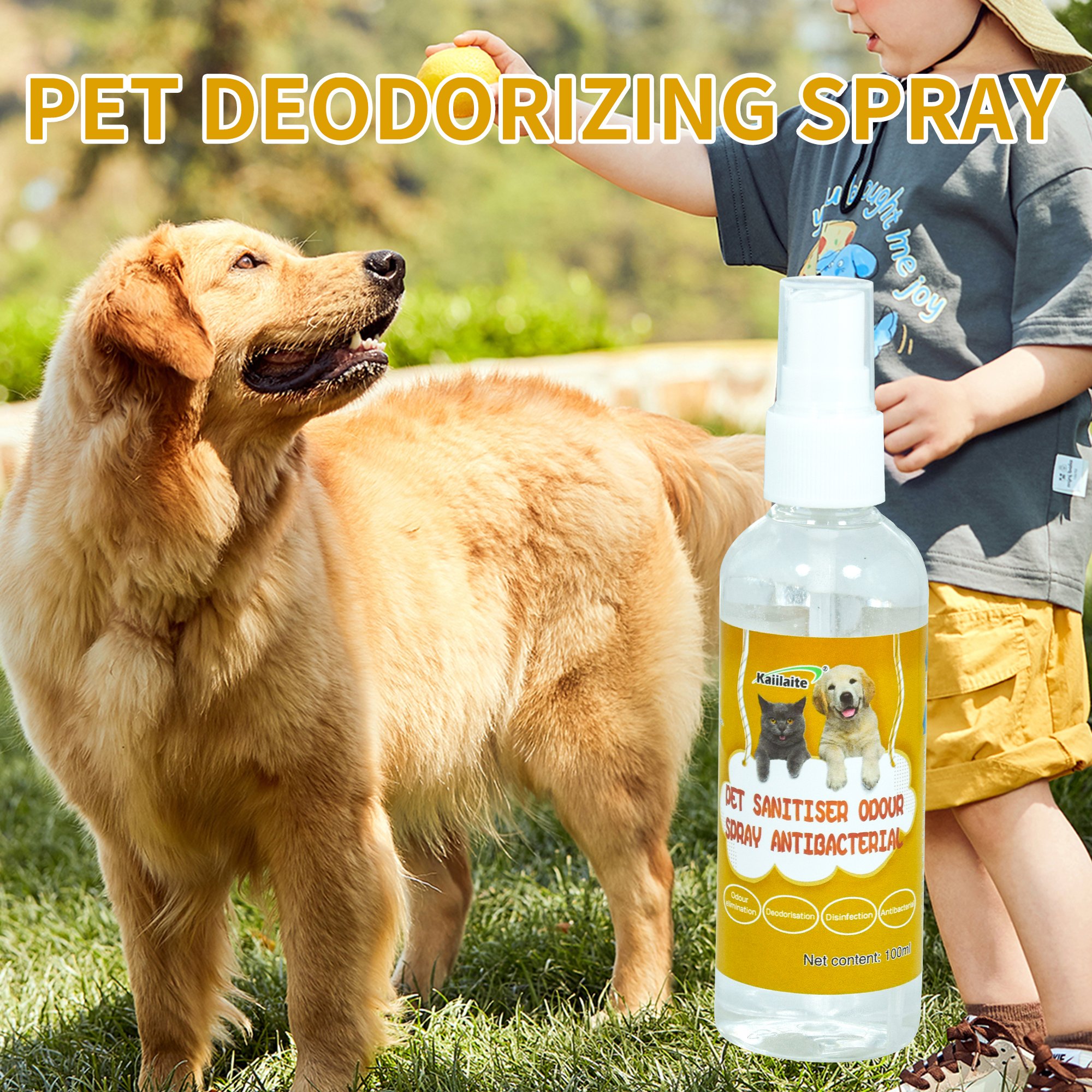 Customization Pet Deorderizing Products Five Scents Add Natural Pet Perfume For Pets