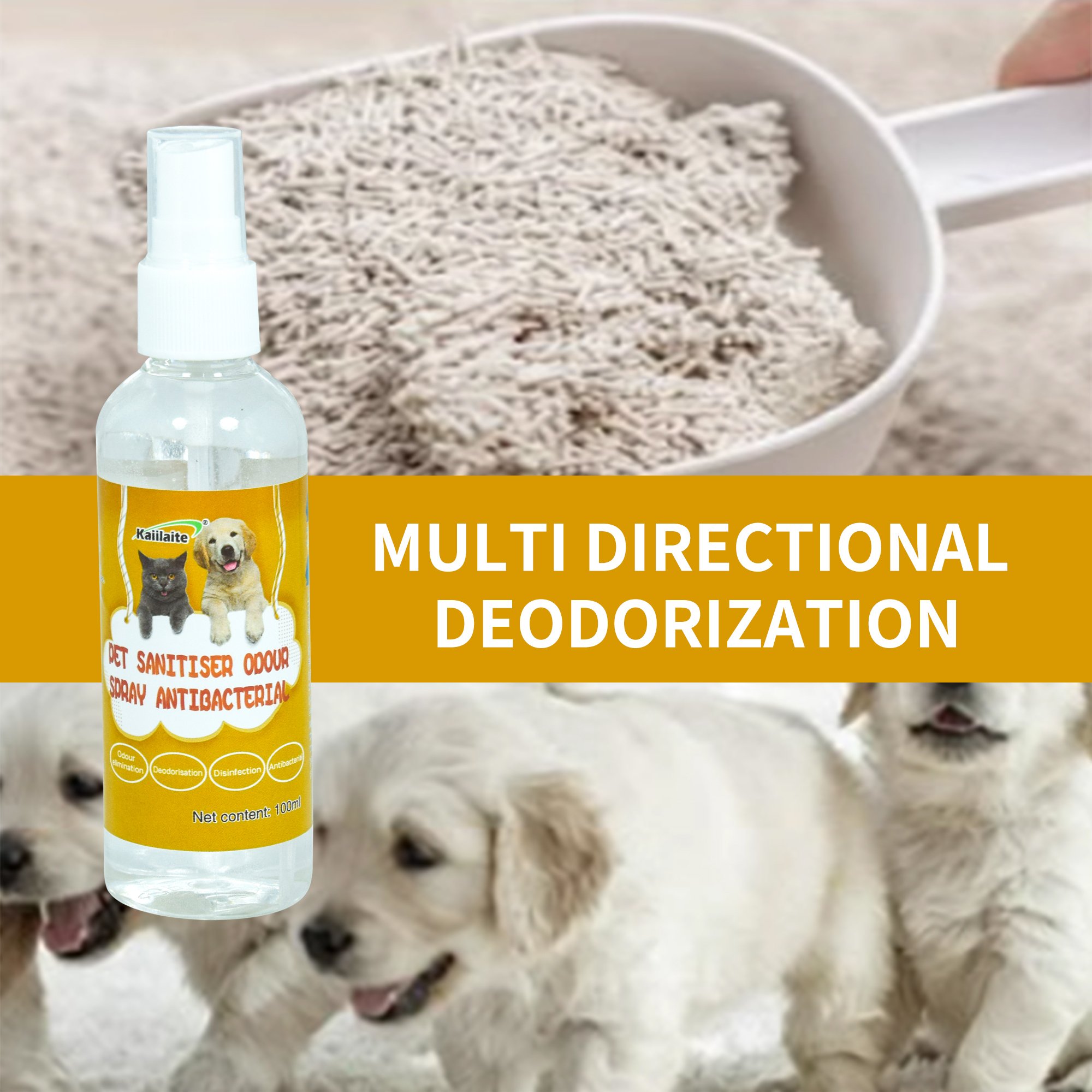Customization Pet Deorderizing Products Five Scents Add Natural Pet Perfume For Pets
