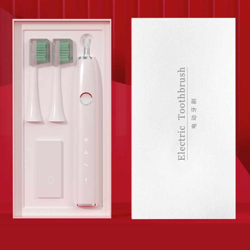 Wholesale tooth brush automatic wireless recharging private label IPX7 waterproof teeth whitening set sonic electric toothbrush