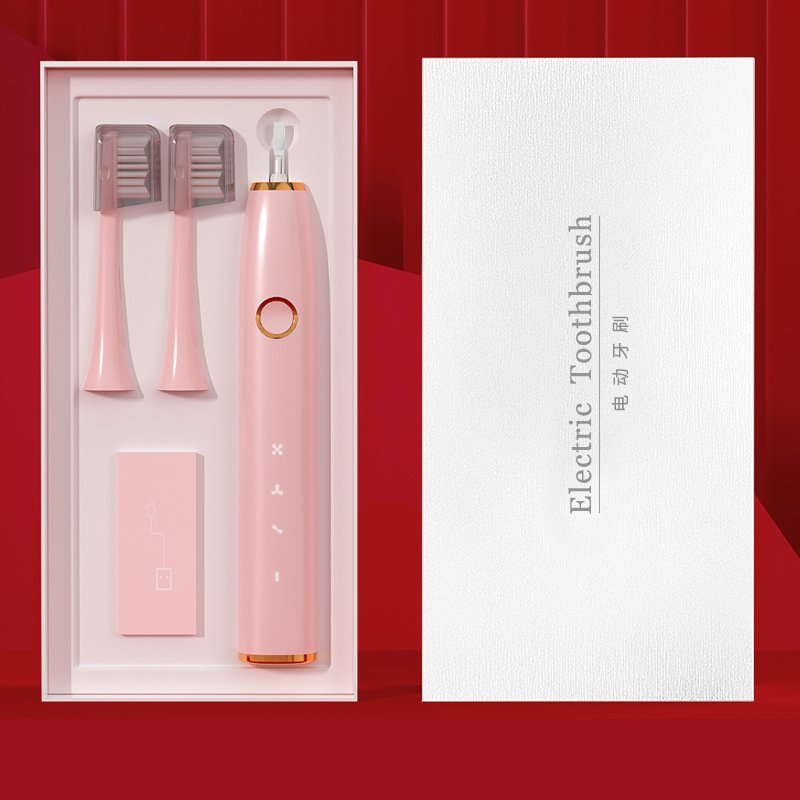 Wholesale tooth brush automatic wireless recharging private label IPX7 waterproof teeth whitening set sonic electric toothbrush