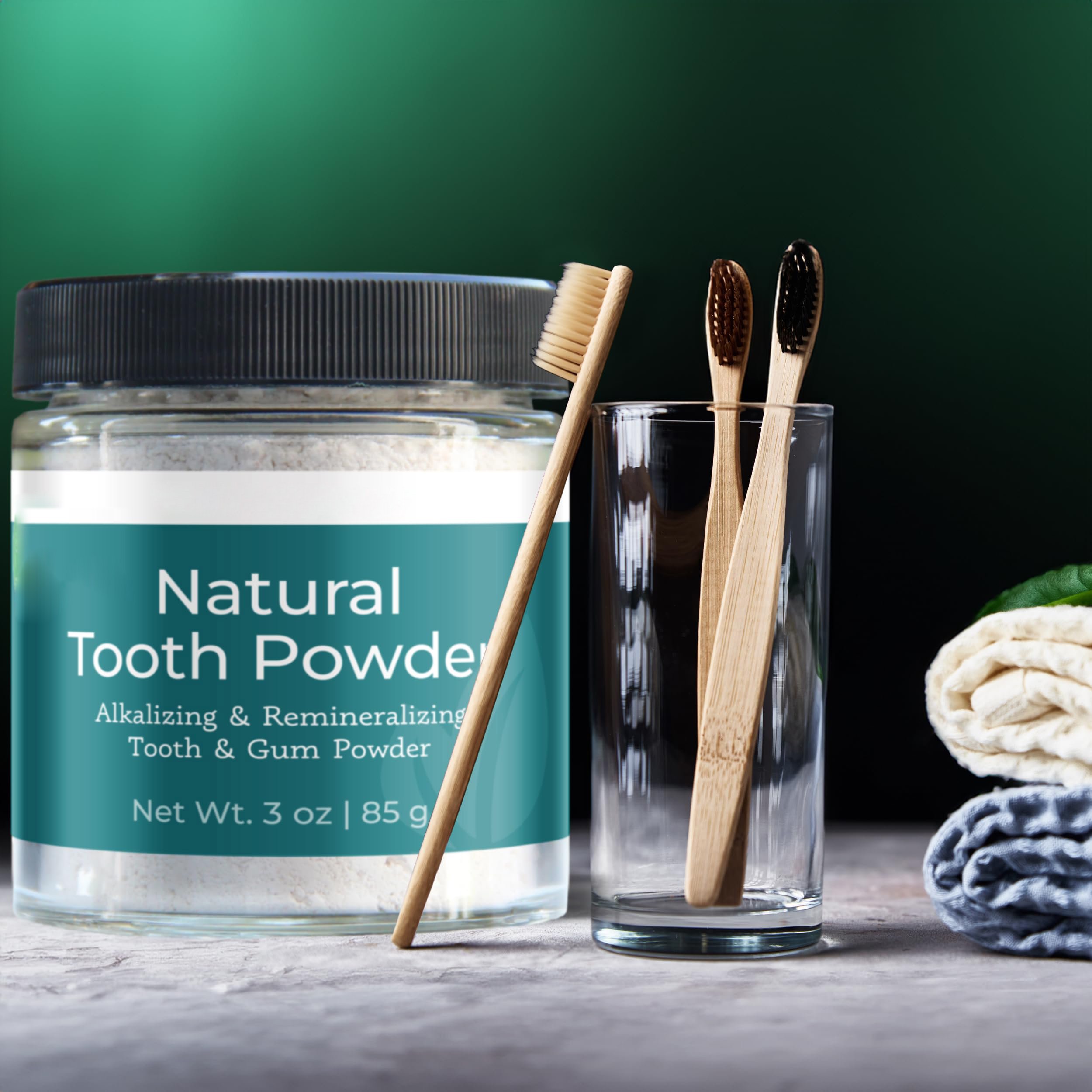 Refreshing Mint Flavor Breath Freshener Toothpaste Power Remineralizing Teeth Whitening Powder Natural Tooth Powder