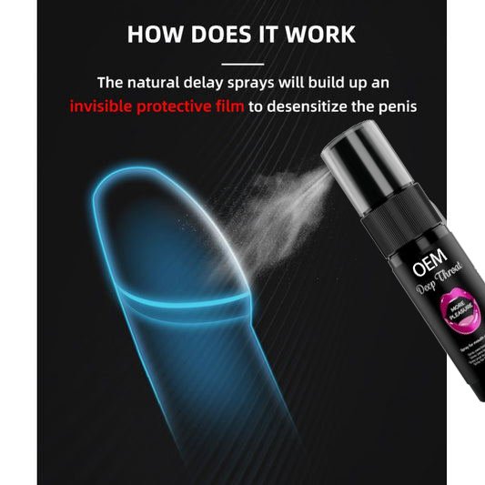 Oral Spray Freshener Oral Care Deep Throat Spray Remove Sleepiness Lasting Fresh Breath Spray de gorge