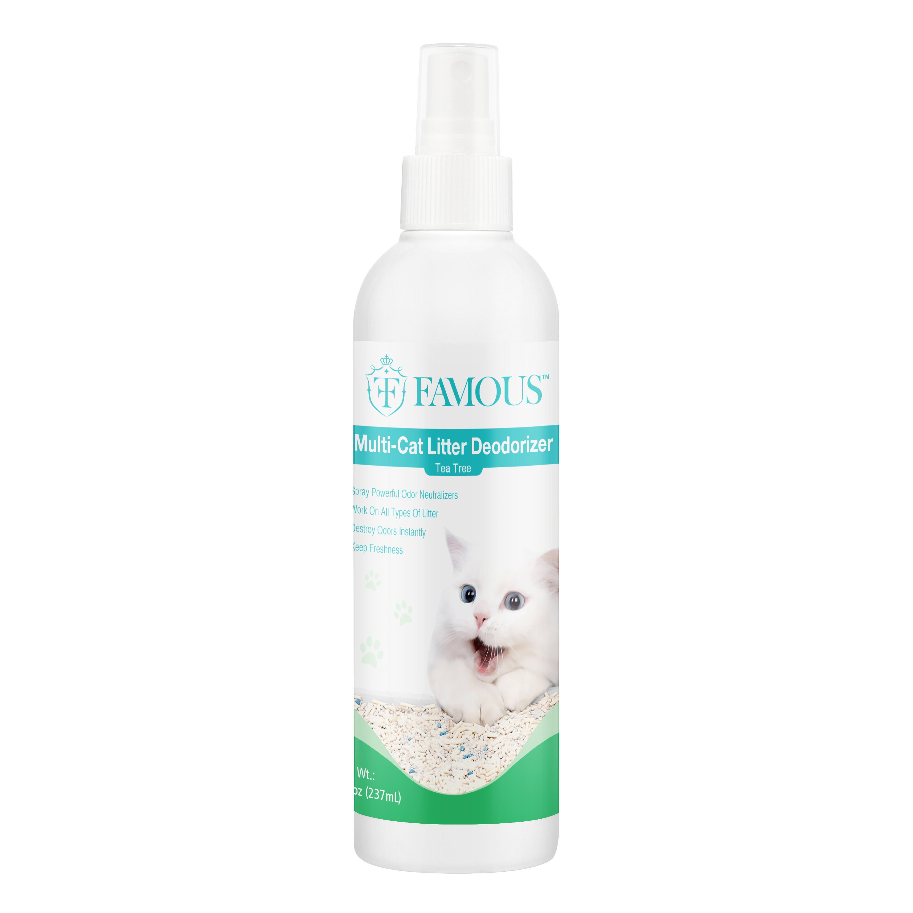 Cat Litter Fragrance Spray For Cat Litter Box Eliminate Cat Litter Smell, Potty Pad Smell & Pet Odor Smell