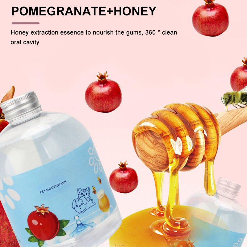 Dog Breath Freshener Dental Formula Mouthwash And Teeth Cleaner Water Additive For Dental Care