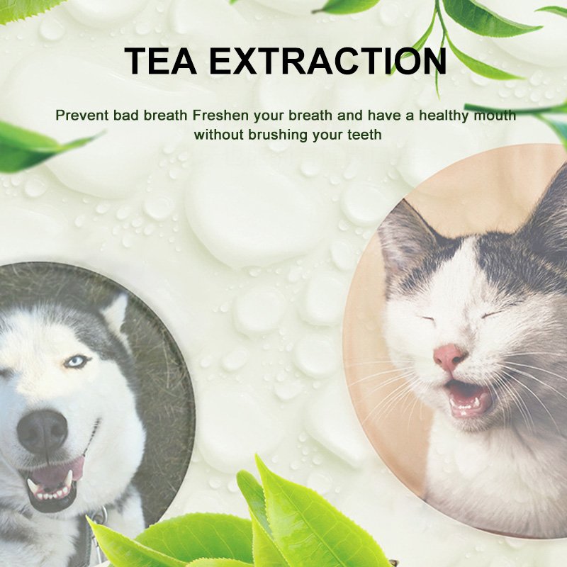 Dog Breath Freshener Dental Formula Mouthwash And Teeth Cleaner Water Additive For Dental Care