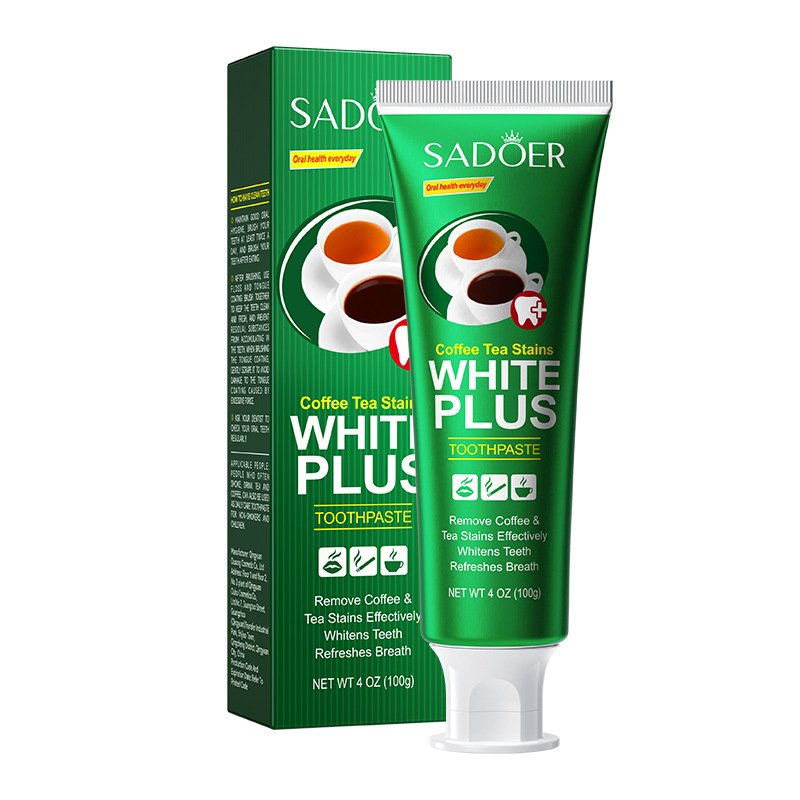 Organic mint refreshing Fast whitening private logo teeth Smoke stain Teeth Color Corrector Whitening Toothpaste For home use