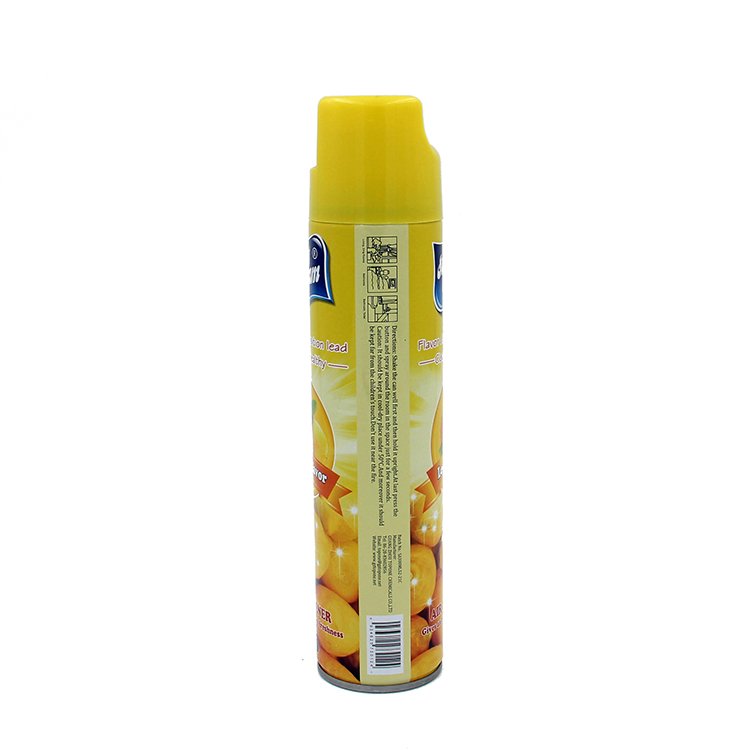 2024 Hot Sale Lemon Scented Air Freshener Spray Home & Car Fresh Breath Freshener for Bathroom Use