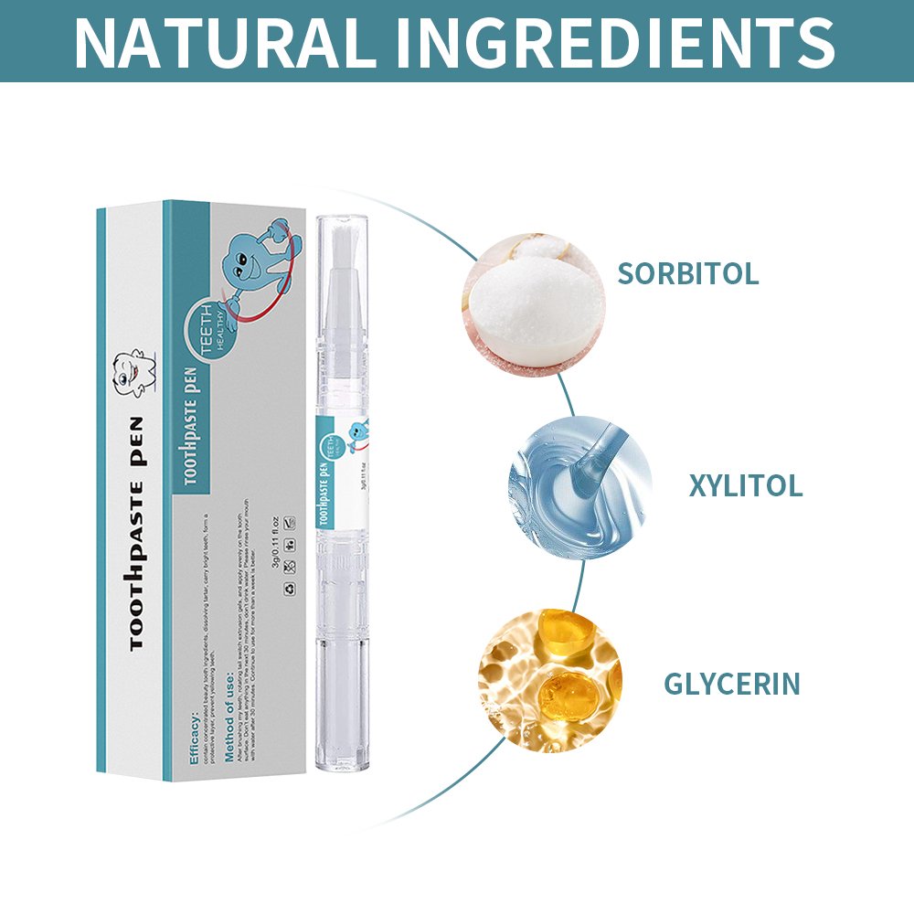 Professional Travel-Friendly Teeth Whitening Pen Whiten Teeth Stain Remover Tooth Whitening Bleaching Pen